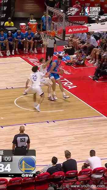 Aday gets ACTIVE!  #okcthunder