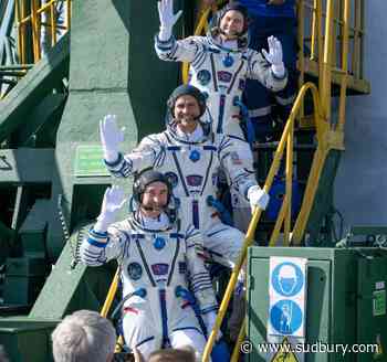 US-Russian crew arrives at the International Space Station for 8-month mission
