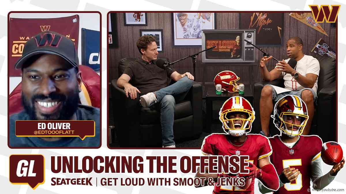 👻 Scary Terry Breakout Season? Ed Oliver Joins & Fictional Football Players | Get Loud | Commanders