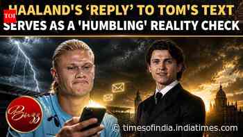 Tom Holland Admits Erling Haaland's BRUTAL ‘Ghosting’ Left Him 'Humbled' | WATCH