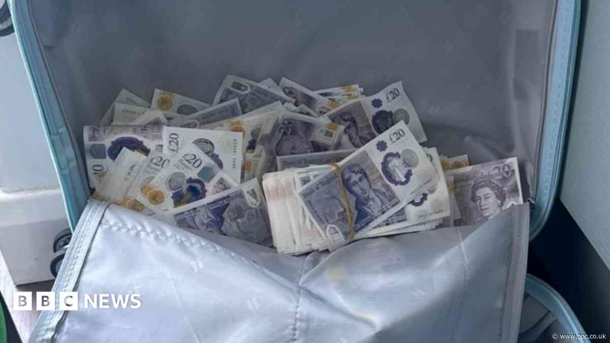 Three arrests over discovery of £10k in fake notes
