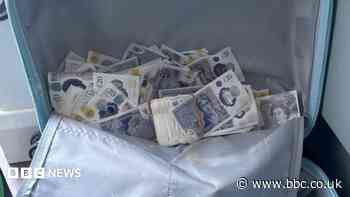 Three arrests over discovery of £10k in fake notes