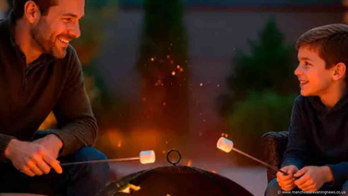 I found an outdoor garden fire pit reduced from £150 to £39 that 'looks beautiful' but 'isn't flimsy'