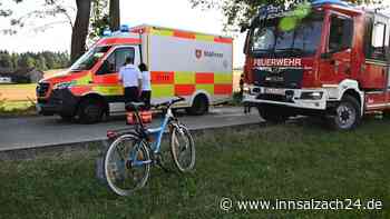 Radfahrer stürzt bei Schönberg und randaliert in Rettungswagen – Polizei greift durch