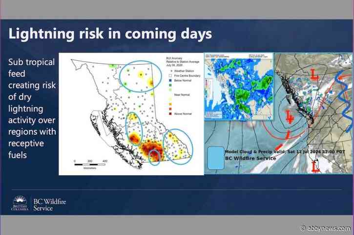 ’Significant’ wildfire events likely in B.C. later this week: officials
