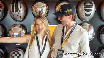 Made In Chelsea star Harry Baron and girlfriend Savannah Snyder put on a glam display while racing legend Mika Häkkinen reflects on his career at McLaren event during Silverstone F1