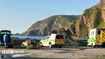 Girl in hospital after falling into the sea from rocks