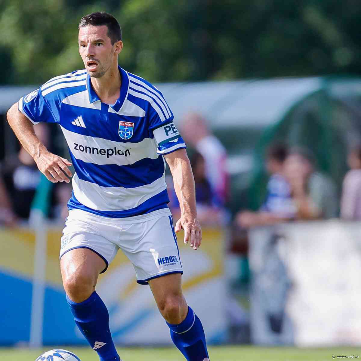 Viergever maakt eerste doelpunt voor PEC Zwolle