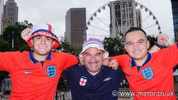 England fans descend on Atlanta for Argentina World Cup semi-final as FBI warns match is 'highest risk'