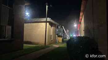 Three OKC firefighters injured battling three-alarm apartment fire