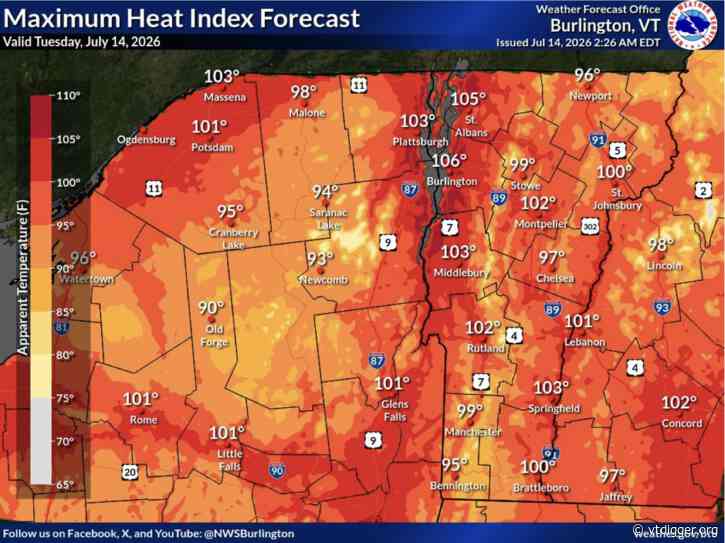 High temps and high winds: What to know about Vermont’s severe weather threat today