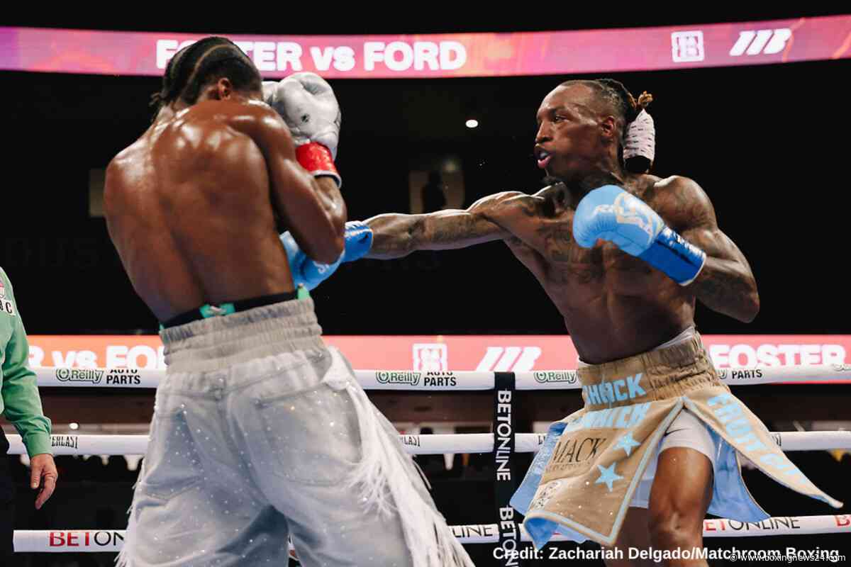 O’Shaquie Foster Eyes Roach-Zepeda Winner If Navarrete Fight Falls Through