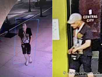 Police seek suspect after fire at Surrey City Hall