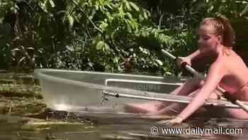 Idiotic influencers film themselves petting alligators days after fatal attack