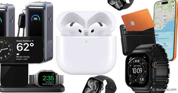 Deals: AirPods Pro 3, Nomad 25W MagSafe stands, Find My cards, titanium/leather Apple Watch bands, more