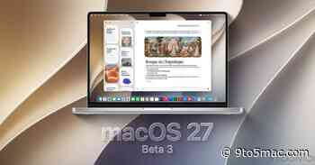 Apple rolls out revised beta 3 builds for iPadOS 27 and macOS 27 Golden Gate