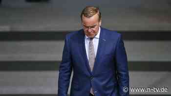 "Willkürliche Entscheidung": Fregatten-Werft wirft Pistorius nach F126-Stornierung Rechtsbruch vor