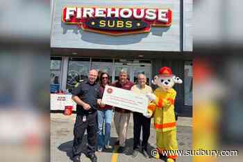 Firehouse Subs donates $52K toward Greater Sudbury Fire Services