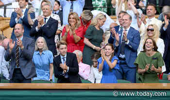 Prince William, Kate Middleton Attend Wimbledon With Their Oldest Kids: See The Photos