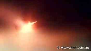 Iran launches drone, missile strikes