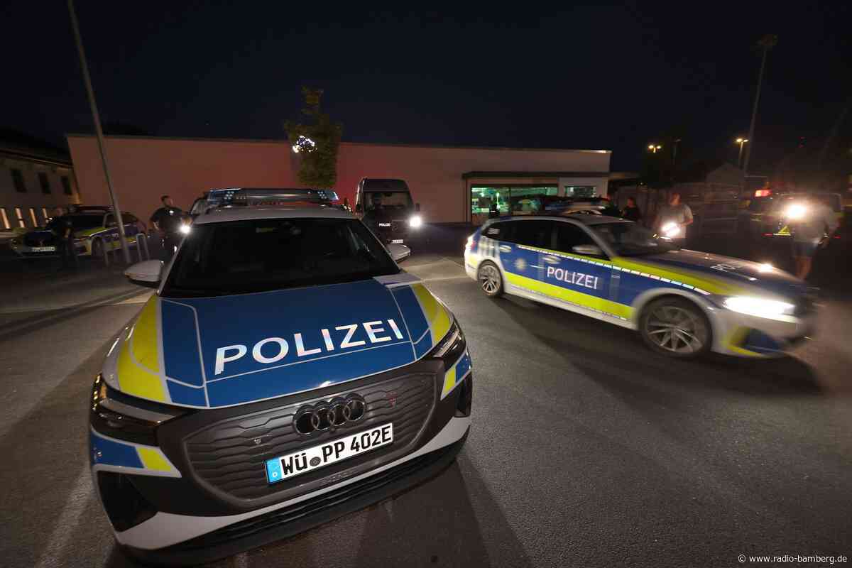 Polizei sucht Täter mit Waffe in Würzburg – Großeinsatz