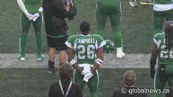 Saskatchewan Roughriders defence sends message in dominant win over Hamilton