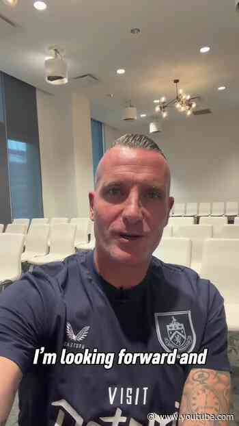 A special message for you 🤳 #BurnleyFC #football #efl