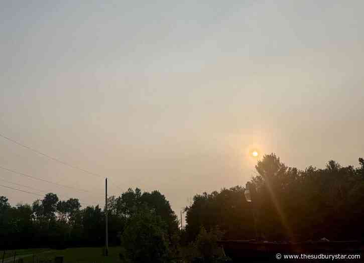 Air quality statement issued for Sudbury area due wildfire smoke