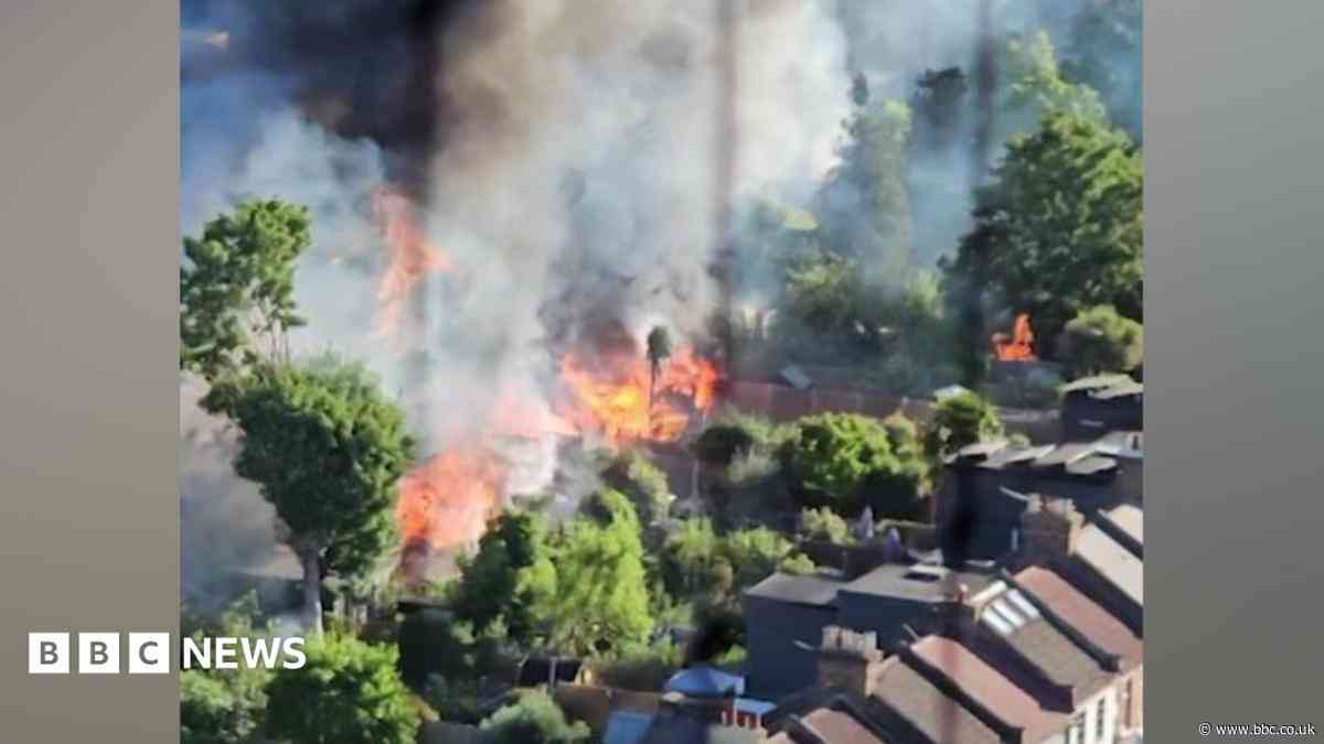 Rail fire disruption to continue for several days