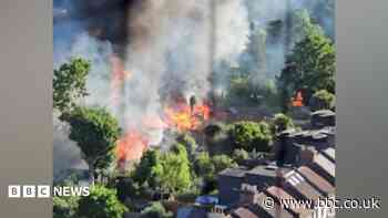 Rail fire disruption to continue for several days