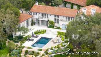 Jennifer Aniston has turned her Montecito mansion into a home: Property once owned by Oprah Winfrey now complete