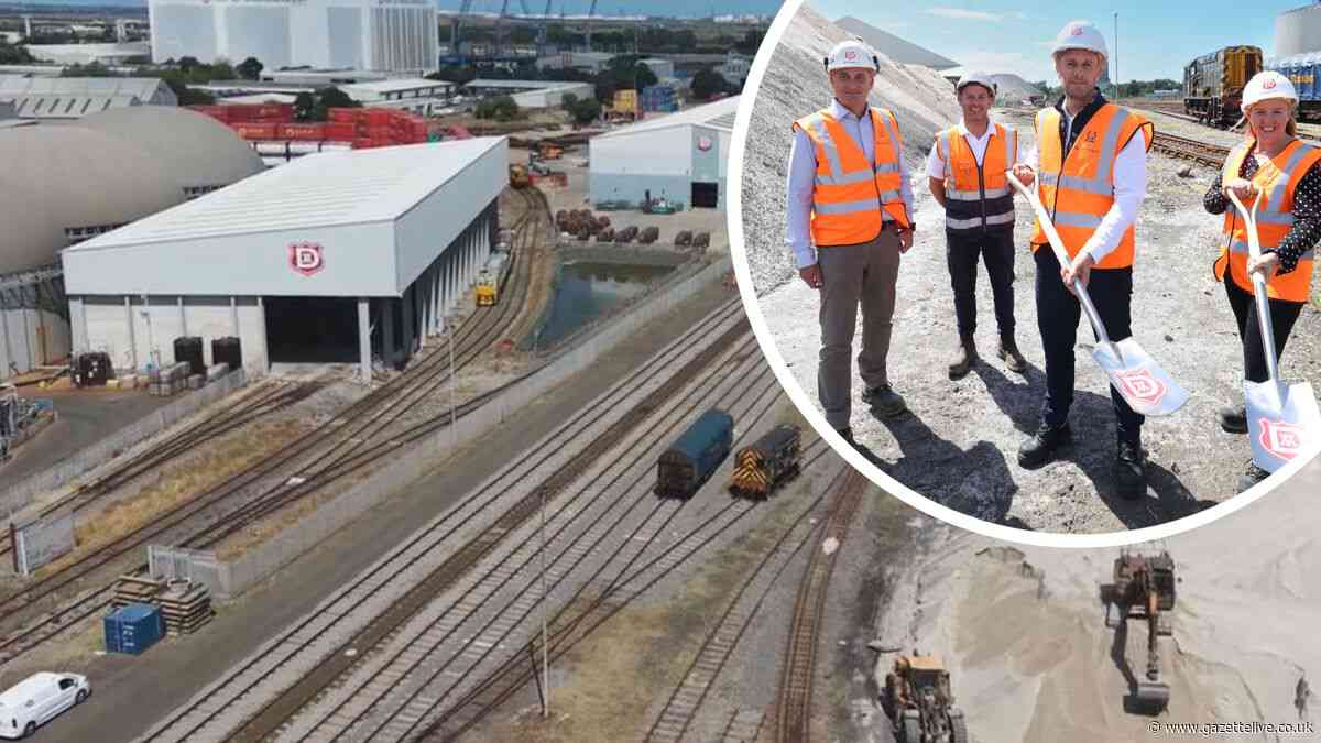 AV Dawson announces £5m investment in bulk rail terminal at Port of Middlesbrough