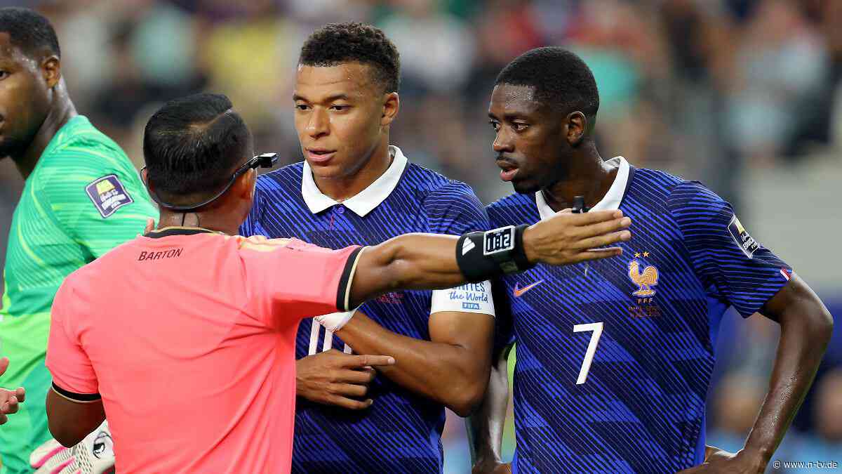 "Hatte er die Klasse?": Deschamps wirft brisante Frage in den Raum