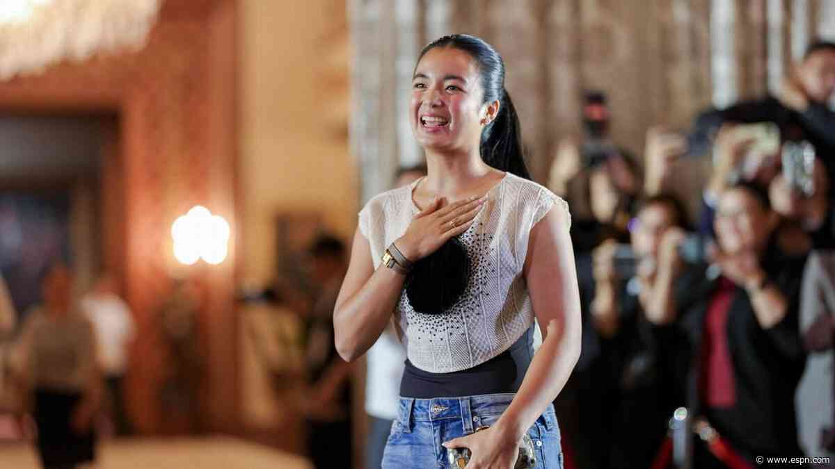 'This is our victory:' Alex Eala receives hero's welcome at Malacañang