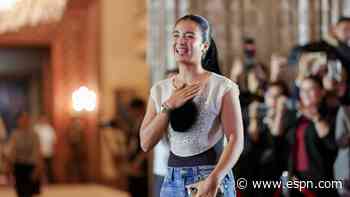 'This is our victory:' Alex Eala receives hero's welcome at Malacañang