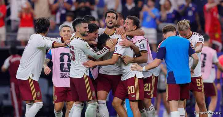 Spain suffer double injury scare ahead of potential England World Cup final