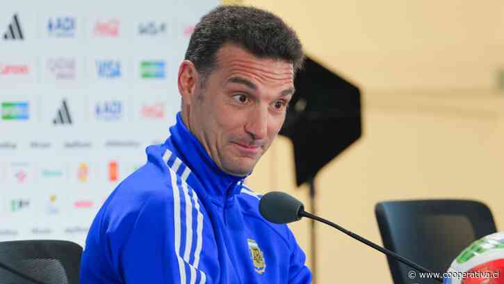 Scaloni: El equipo no está tan mal como se dice, para llegar aquí algo habremos hecho bien