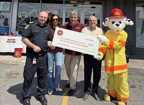 Greater Sudbury Fire Services receives $52,000 for rescue equipment