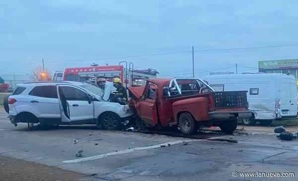 Un muerto en un choque frontal en la ruta 85, cerca de Coronel Suárez