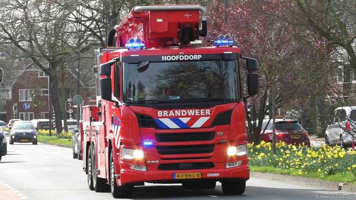 [Zeer Grote Brand in Velsen Noord] Hulpdiensten met Spoed onderweg naar meldingen