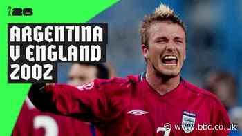 Argentina v England 2002 - Redemption for Beckham