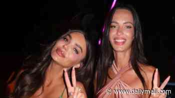 Eastern suburbs socialite sparks shock in Cannes as nude bodysuit makes her look completely naked on nightclub outing