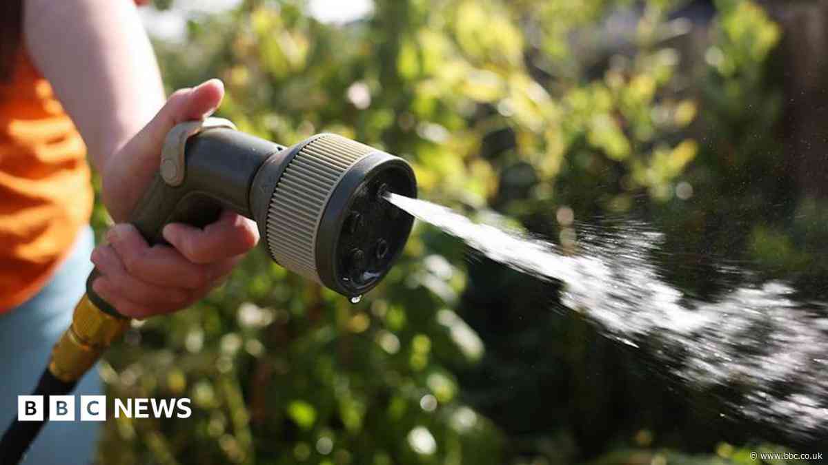 Why did one water company not impose a hosepipe ban?