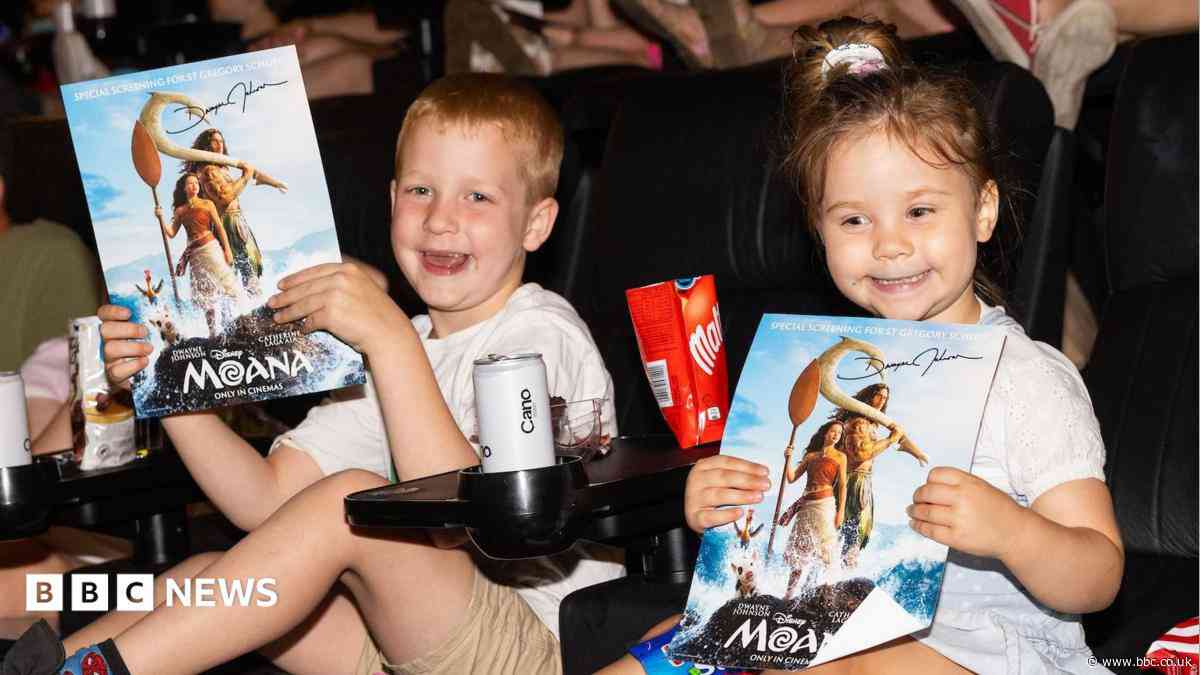 The Rock hires out cinema for 200 school pupils