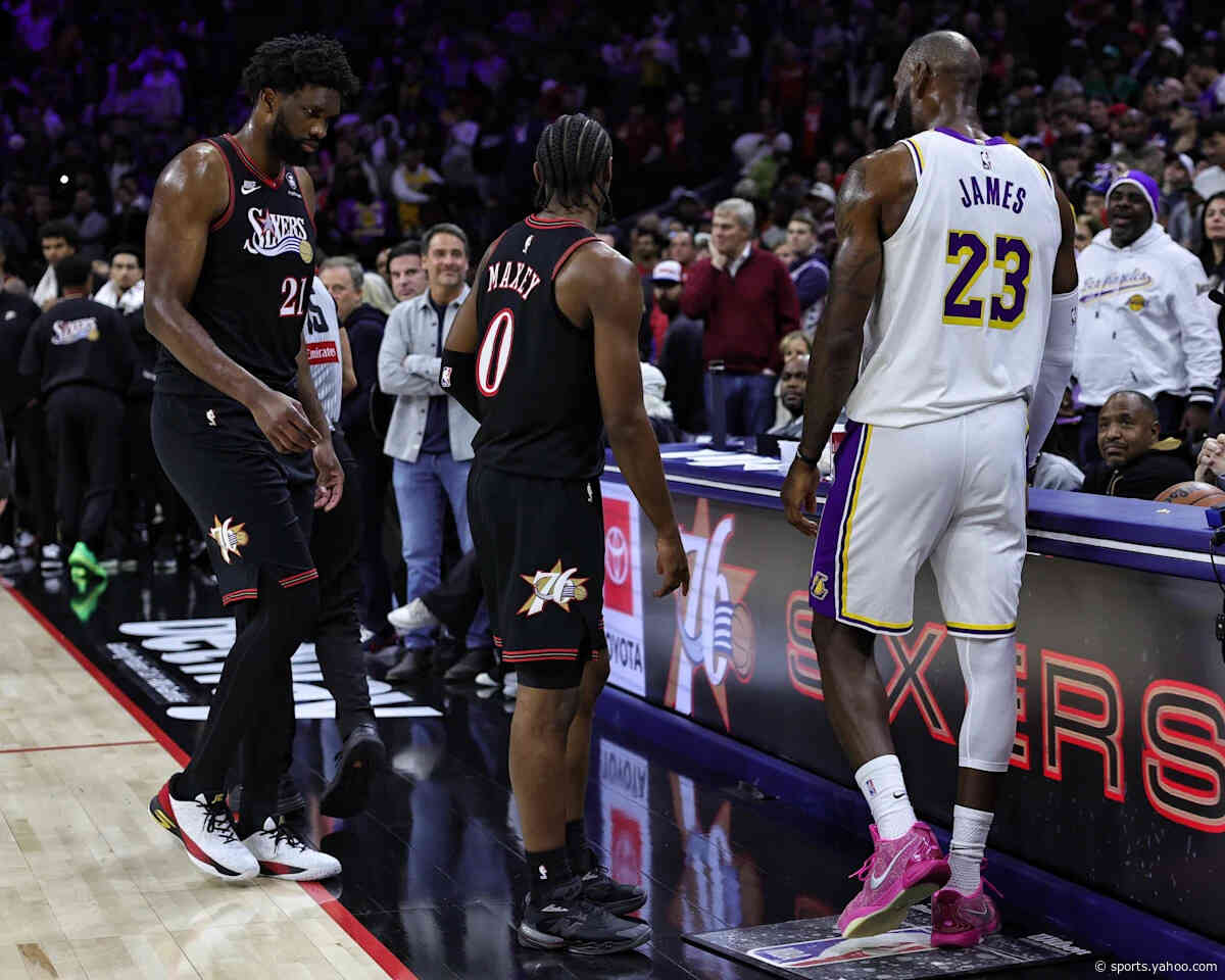 Report: Maxey, Embiid, Brown trio recruiting LeBron James