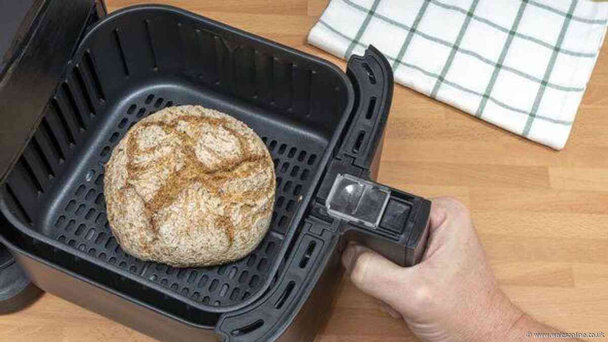 Make soft and fluffy bread in 5 minutes with simple 2-ingredient air fryer recipe
