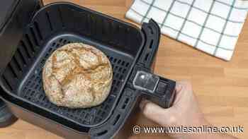 Make soft and fluffy bread in 5 minutes with simple 2-ingredient air fryer recipe