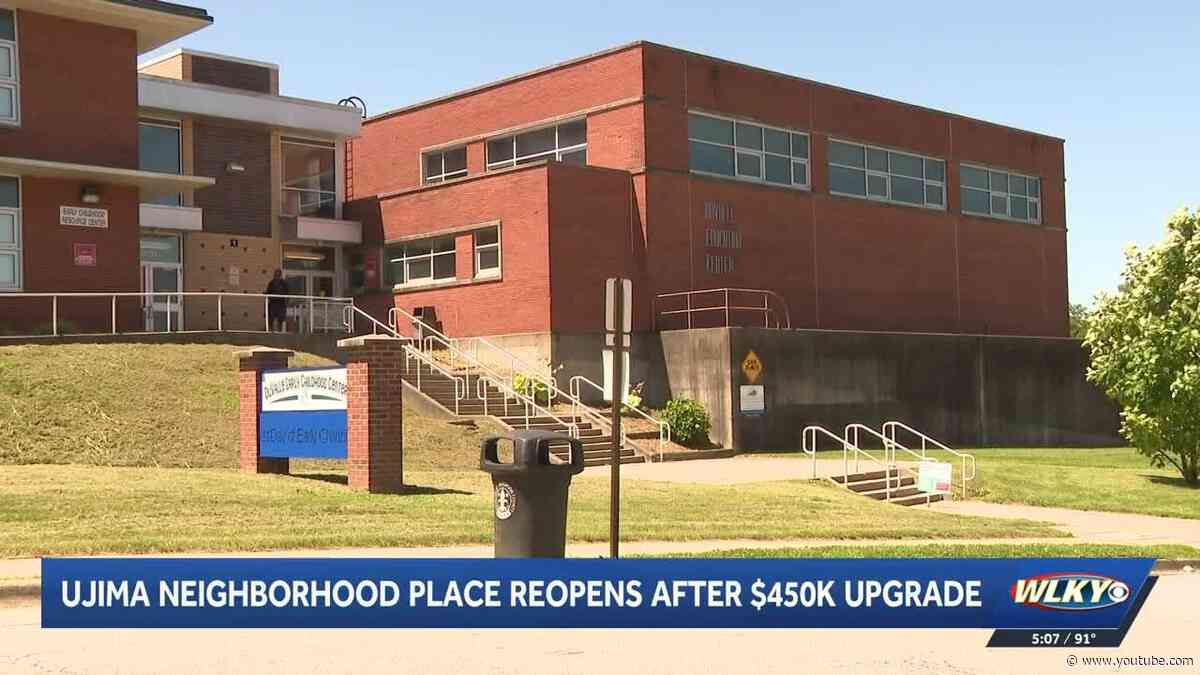 'A center of hope': Ujima Neighborhood Place reopens after $450K renovation