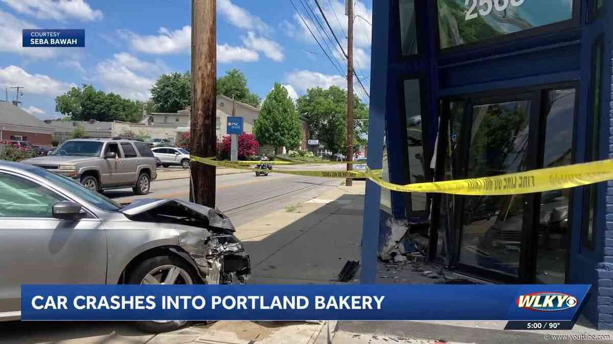Portland bakery delays opening after vehicle crashes into storefront