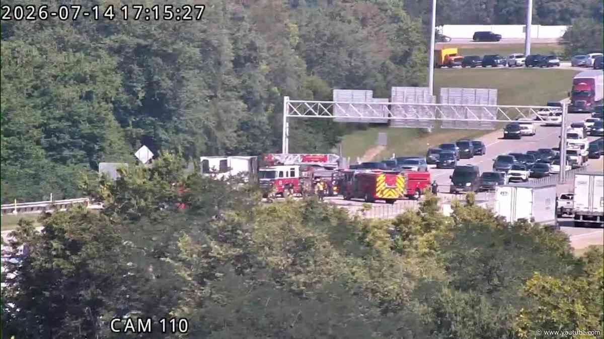 Vehicle fire on I-265 N in Louisville